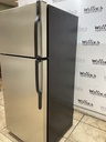 Ge Used Refrigerator Top and Bottom 28x64 1/2” (Stainless Steel)