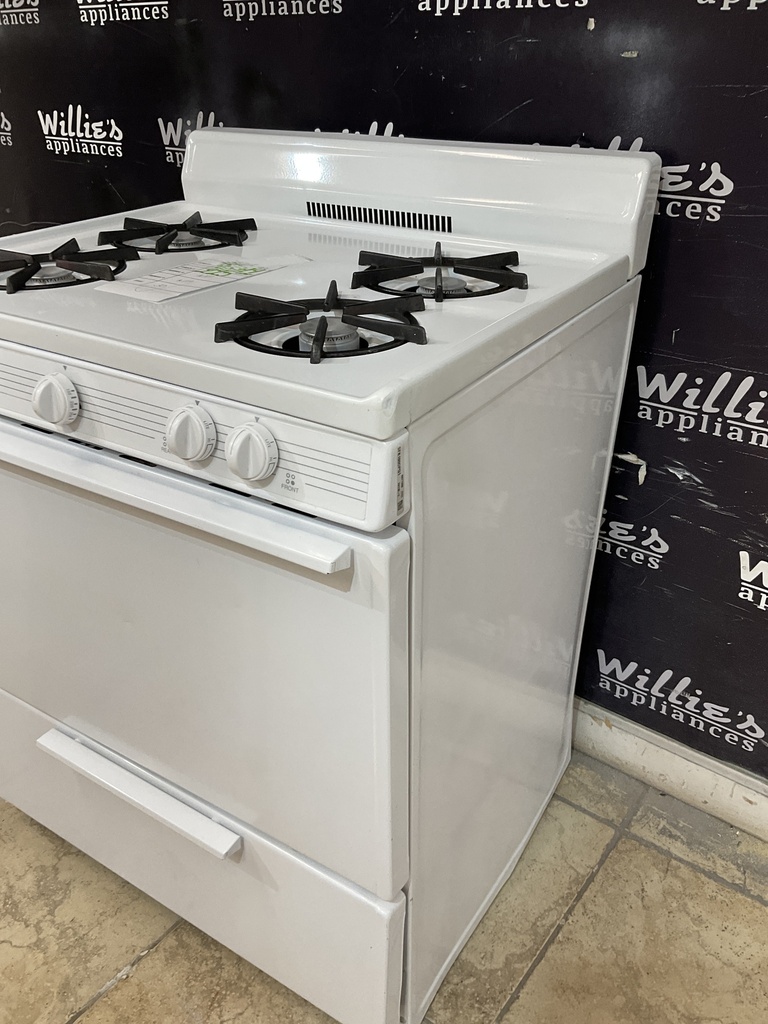 Premier Used Natural Gas Stove 30inches (white) 