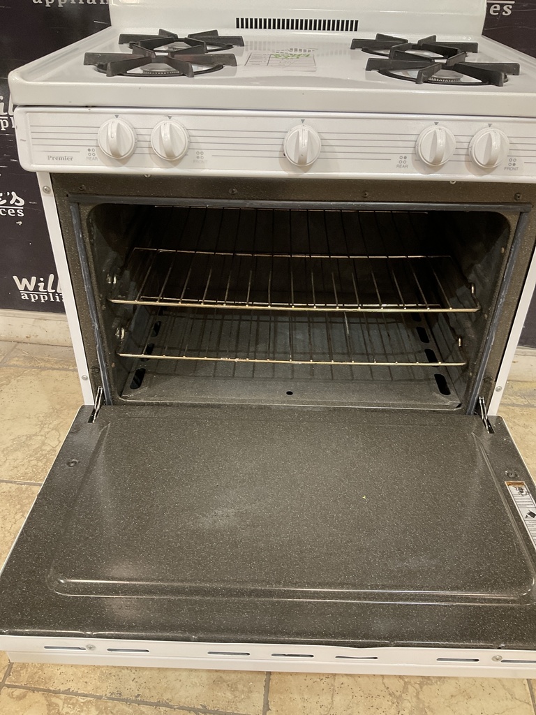 Premier Used Natural Gas Stove 30inches (white) 