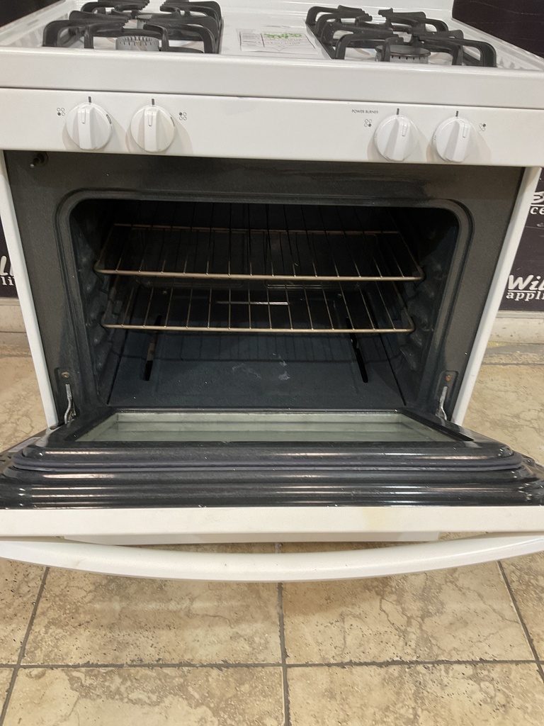 Kenmore Used Natural Gas Stove 30inches (White) 