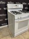 Hotpoint Used Natural Gas Stove 30inches (White) 