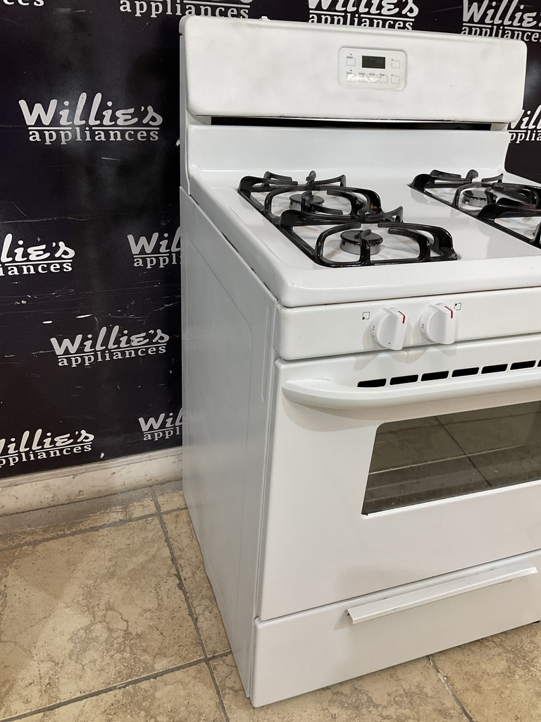 Frigidaire Used Natural Gas Stove 30inches (White) 