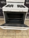 Frigidaire Used Natural Gas Stove 30inches (White) 