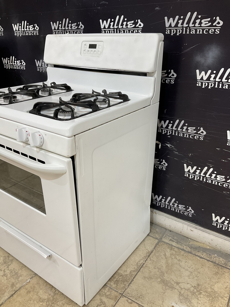 Frigidaire Used Natural Gas Stove 30inches (White) 