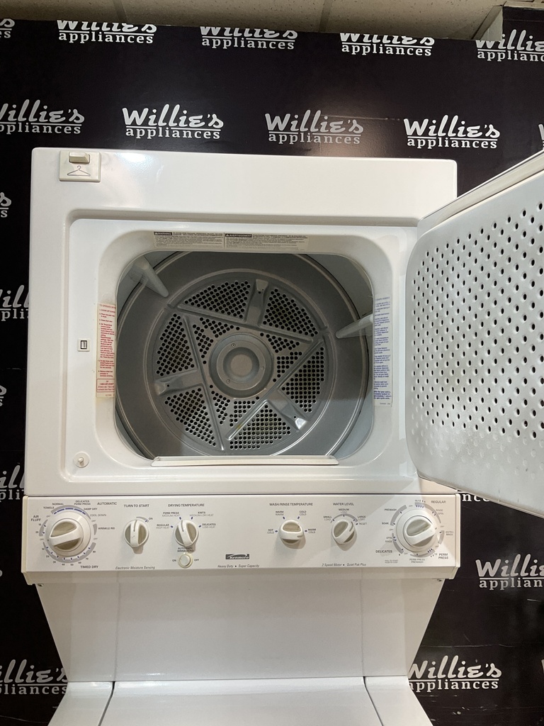 Kenmore Used Natural Gas Units Stackable 27x74 (White) 