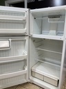 Hotpoint Used Refrigerator Top and Bottom 28x59 1/2” (White) 