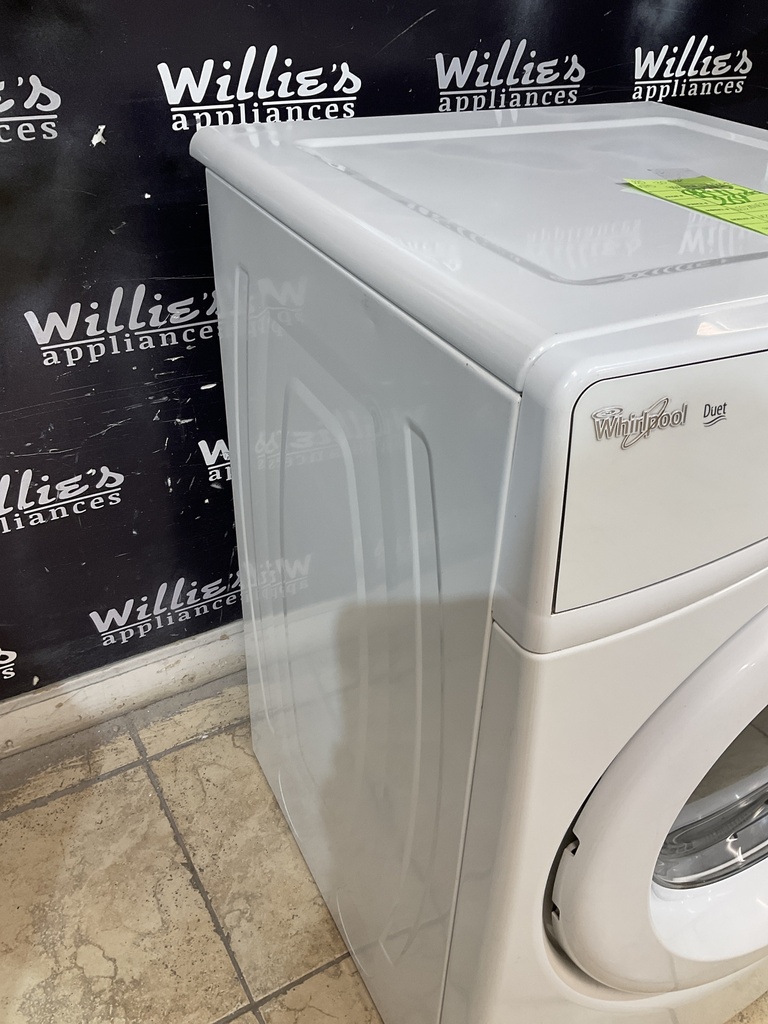 Whirlpool Used Electric Dryer 220volts (30 AMP) 27inches {3 prong} (White) 