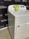 Whirlpool Used Electric Dryer 220volts (30 AMP) 29inches {3 prong} (White)