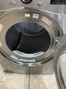 Lg Used Electric Dryer 220volts (30 AMP) 27inches {4 prong} (Grey) 