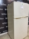 Whirlpool Used Refrigerator Top and Bottom 33x66 (Bisque) 