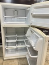 Whirlpool Used Refrigerator Top and Bottom 33x66 (Bisque) 