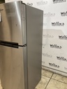 Whirlpool Used Refrigerator Top and Bottom 24x61 1/2” (Stainless Steel) 