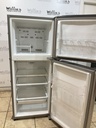 Whirlpool Used Refrigerator Top and Bottom 24x61 1/2” (Stainless Steel) 