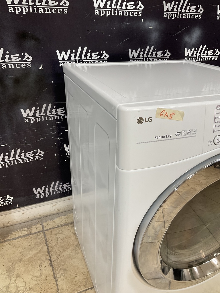 Lg Used Natural Gas Dryer 27inches (White) 