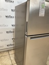 Whirlpool Used Refrigerator Top and Bottom 24x61 1/2” (Stainless Steel) 