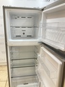 Whirlpool Used Refrigerator Top and Bottom 24x61 1/2” (Stainless Steel) 