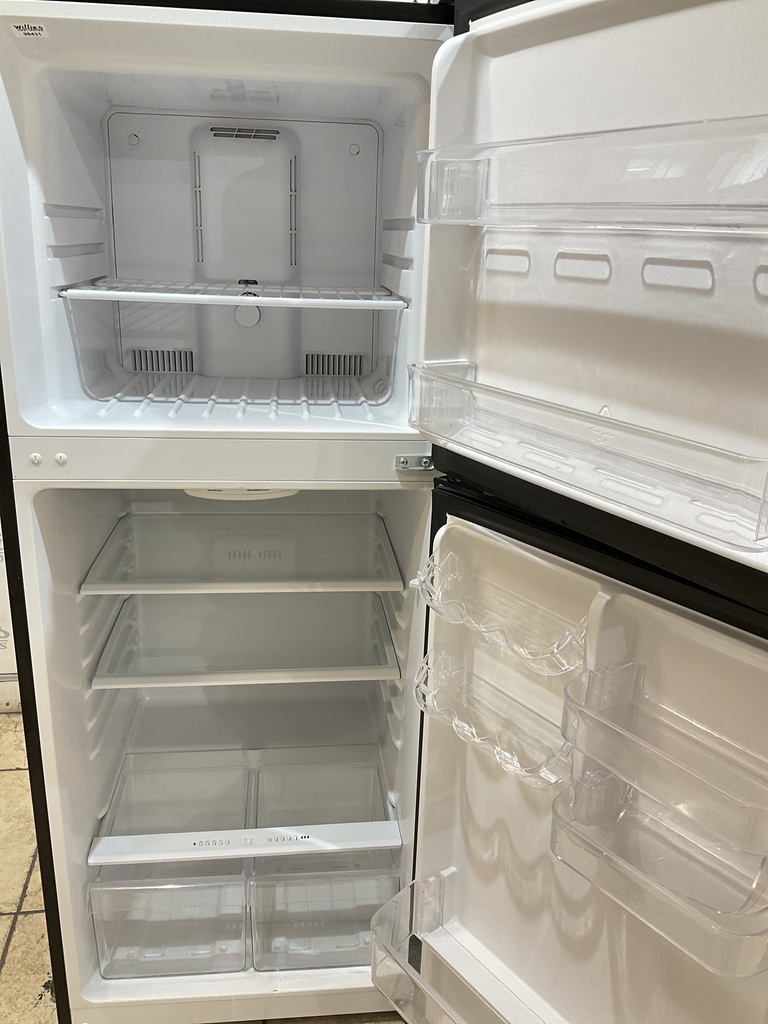 Magic Chef Used Refrigerator Top and Bottom 23 1/2” x 59 1/2” (Black) 