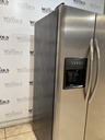 Frigidaire Used Refrigerator Side by Side 36x68 1/2” (Stainless Steel) 