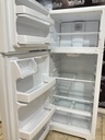 Ge Used Refrigerator Top and Bottom 28x66 1/2” (Bisque) 