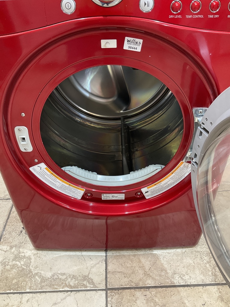 Lg Used Electric Dryer 220volts (30 AMP) 27inches {3 prong}  (Red) 