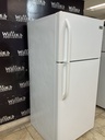 Frigidaire Used Refrigerator Top and Bottom 30x65 1/2 (White) 