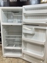 Hotpoint Used Refrigerator Top and Bottom 28x64 1/2” (White) 