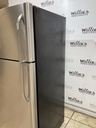 Frigidaire Used Refrigerator Top and Bottom 30x65 1/2” (Stainless Steel)
