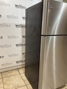 Frigidaire Used Refrigerator Top and Bottom 30x65 1/2” (Stainless Steel)