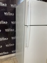 Ge Used Refrigerator Top and Bottom 28x66 1/2” (White) 