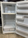 Ge Used Refrigerator Top and Bottom 28x61 1/2” (Bisque) 