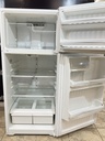 Ge Used Refrigerator Top and Bottom 28x64 1/2” (White) 