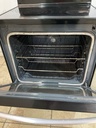 Whirlpool Used Electric Stove 220volts (40/50 AMP) 30inches {no cord} (Stainless Steel) 