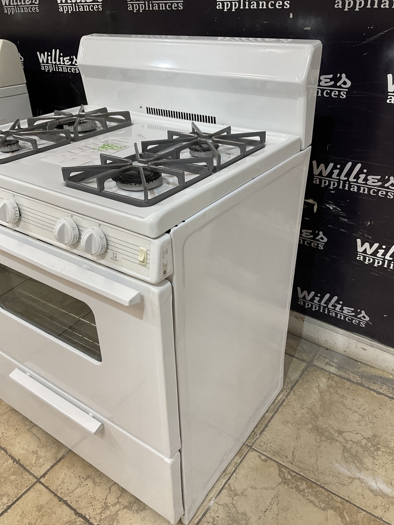 Premier Used Natural Gas Stove 30inches (White) 