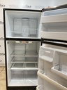 Ge Used Refrigerator Top and Bottom 30x66 1/2” (Stainless Steel) 