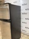 Whirlpool Used Refrigerator Top and Bottom 30x66 (Stainless Steel) 