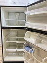Whirlpool Used Refrigerator Top and Bottom 30x66 (Stainless Steel) 