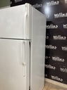 Ge Used Refrigerator Top and Bottom 28x67 1/2” (White) 