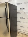 Ge Used Refrigerator Top and Bottom 28x64 1/2” (Stainless Steel)