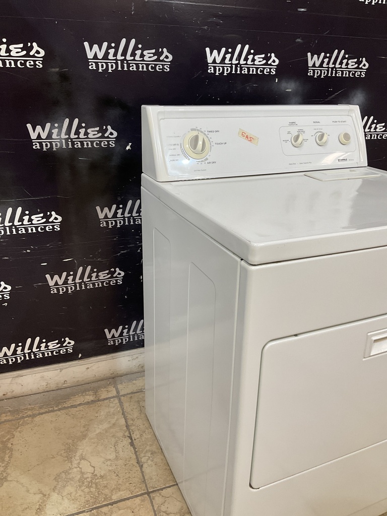 Kenmore Used Natural Gas Dryer 29inches (White) 