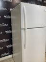 Frigidaire Used Refrigerator Top and Bottom 30x65 1/2” (White) 