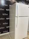 Frigidaire Used Refrigerator Top and Bottom 30x65 1/2” (White) 
