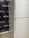 Whirlpool Used Refrigerator Top and Bottom 28x62 1/2” (White) 