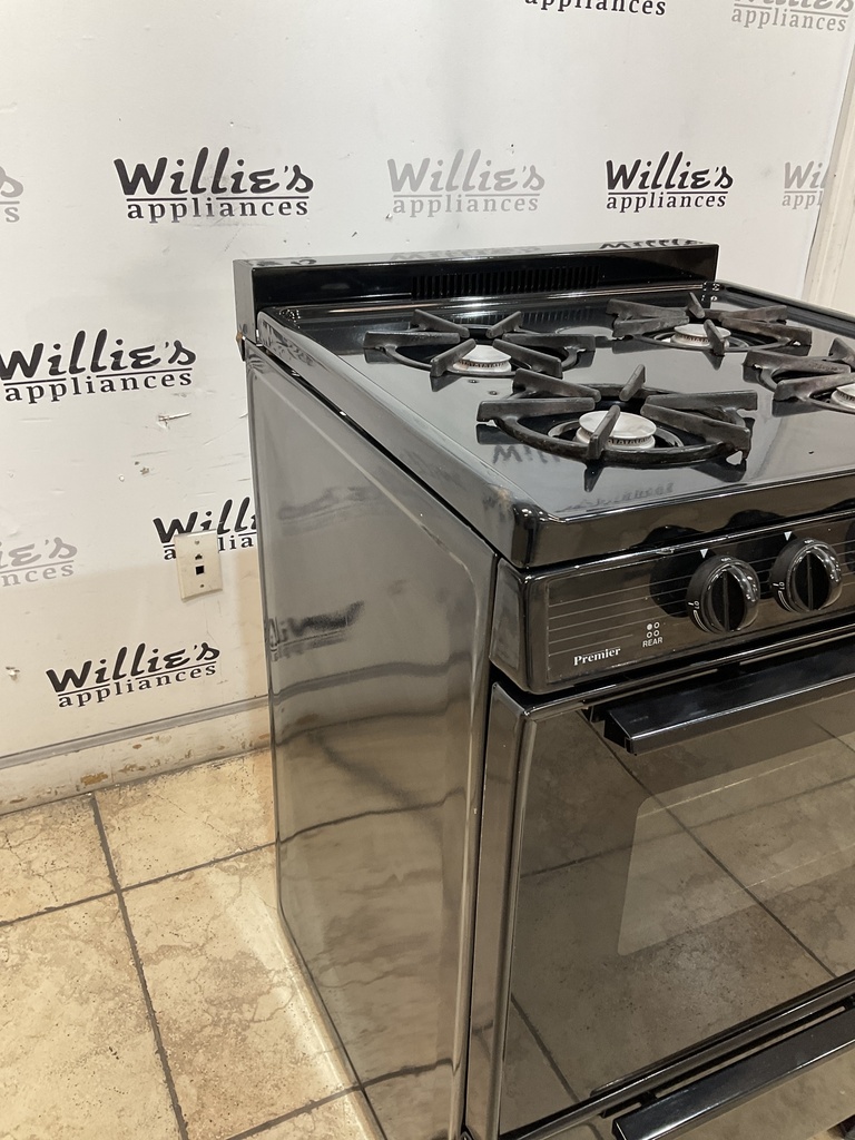 Premier Used Natural Gas Stove 24inches (Black) 