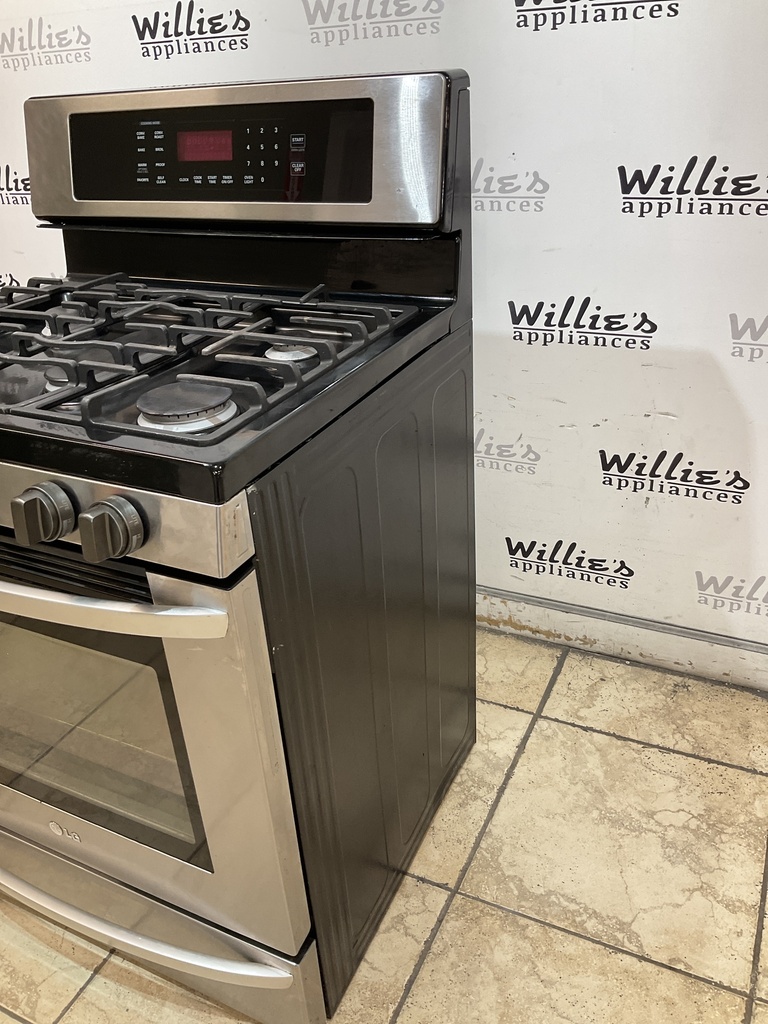 Lg Used Natural Gas Stove 30inches (Stainless Steel) 