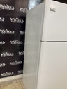 Frigidaire Used Refrigerator Top and Bottom 30x65 1/2” (White) 