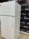 Frigidaire Used Refrigerator Top and Bottom 30x65 1/2” (White) 