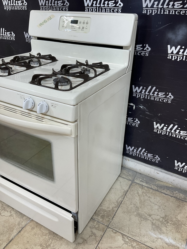 Frigidaire Used Gas Propane Stove 30inches (Stainless Steel)