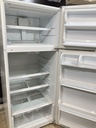Whirlpool Used Refrigerator Top and Bottom 28x67 (White) 