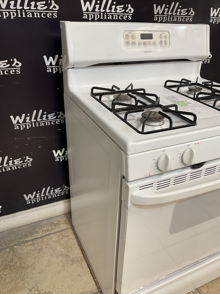 Hotpoint Used Natural Has Stove 30inches (White) 