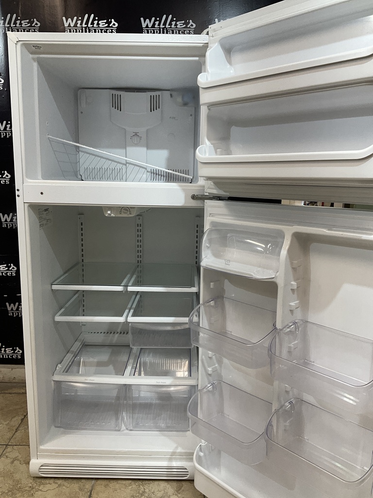 Kenmore Used Refrigerator Top and Bottom 30x68 1/2” (White) 